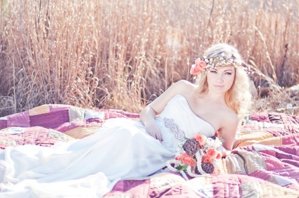 flowers, tulle and fairytale