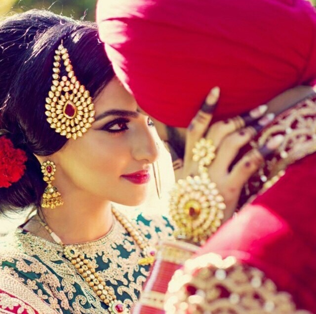 indian bride, sikh, love and punjabi