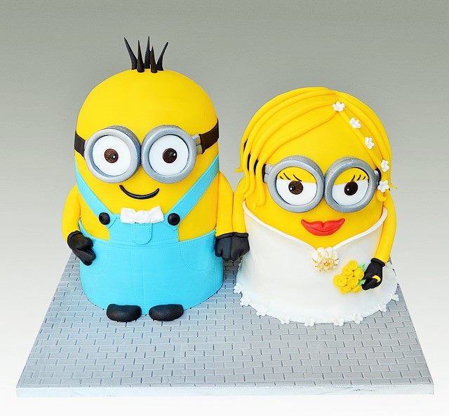 cake, minions, nice and sweet