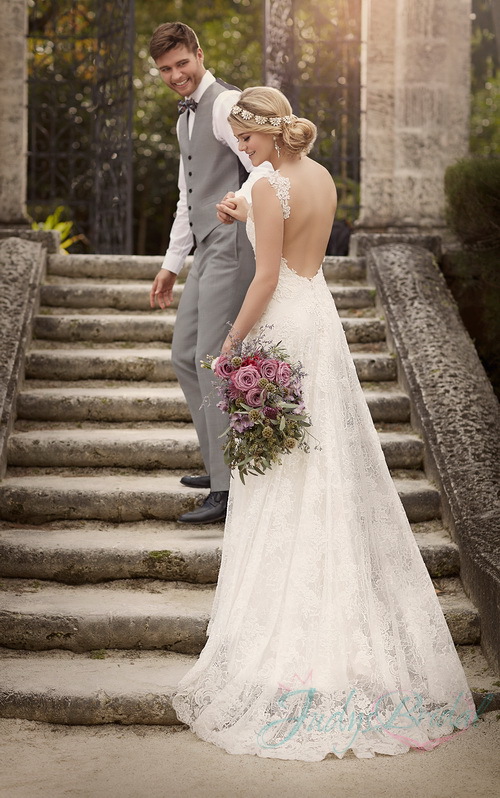wedding dresses, strappy, backless and mermaid