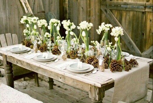 centerpiece, decorations and flowers