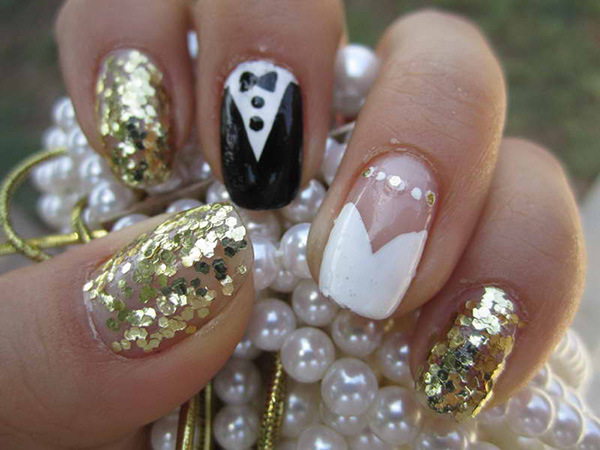 wedding designs, wedding nails and wedding nail designs