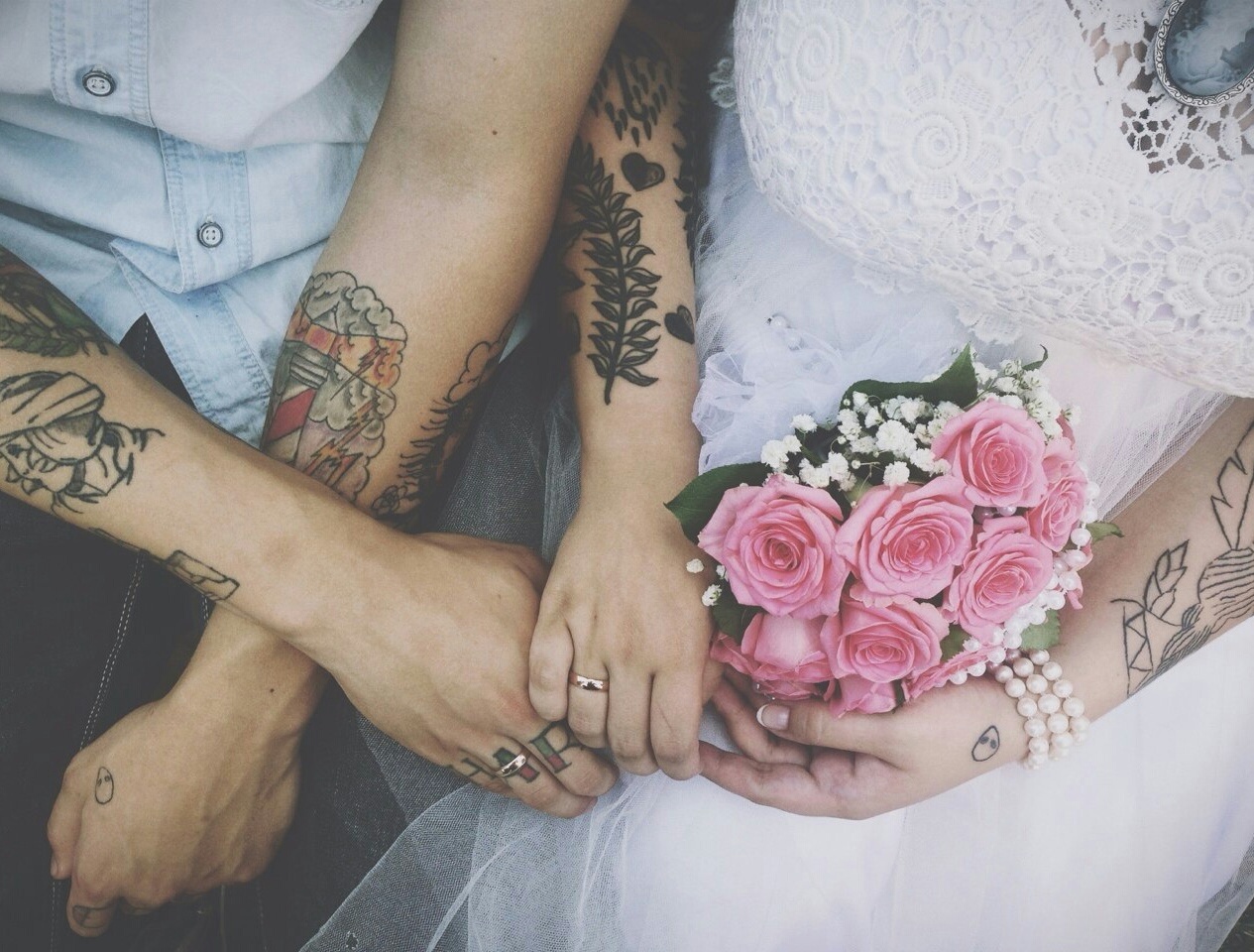 roses, marry, couples and love
