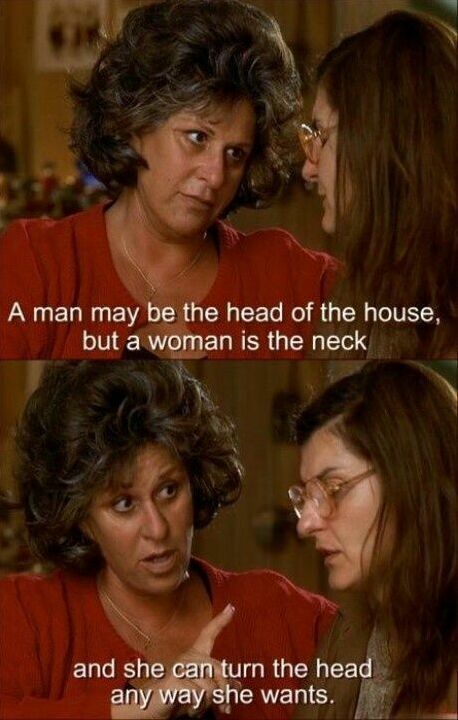my big fat greek wedding, vardalos, nia and quote