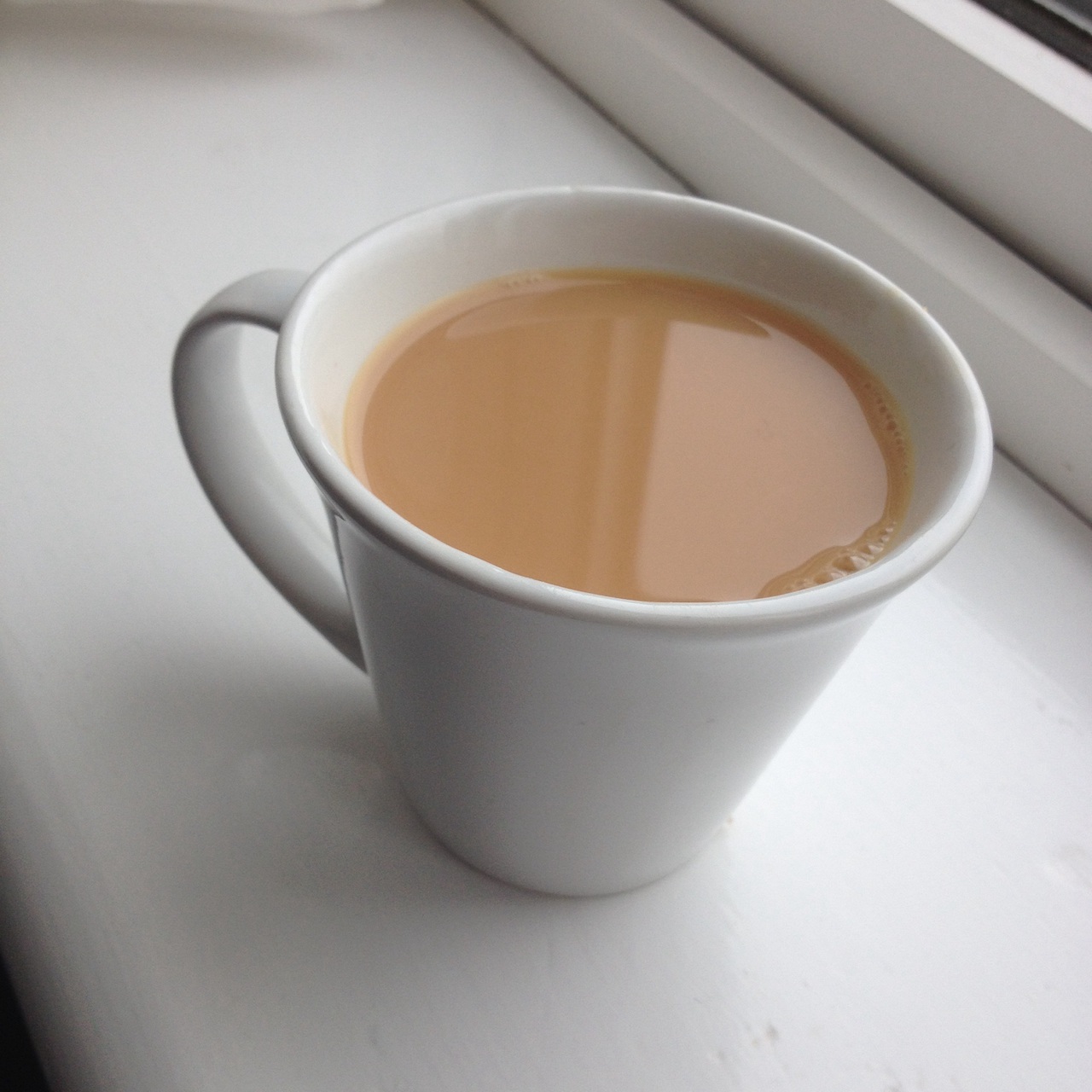 plain, milk, brown and minimalist