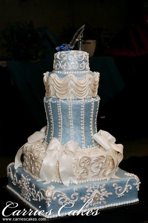 cendrillon, disney, wedding cake and cake