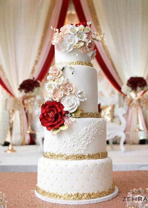 wedding cake, cake, cake art and wedding dress