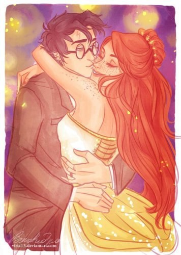 love, harry potter and art