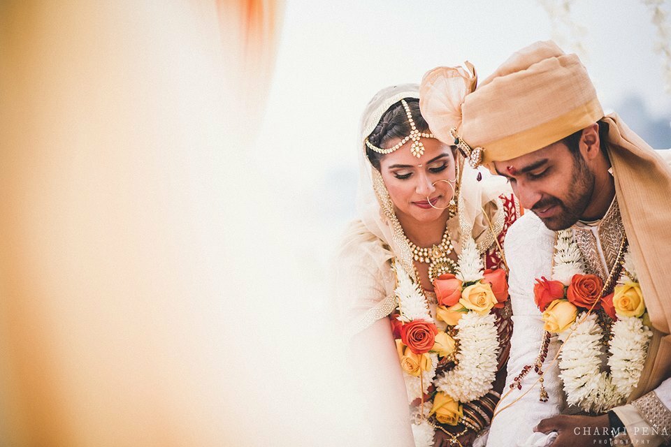 indian wedding, wedding day, romantic and happiness