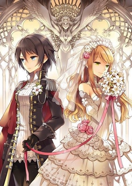 anime girl, yuri and girl