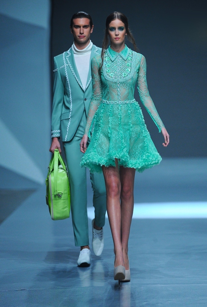 michael cinco, gowns, runway and Couture