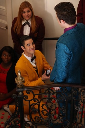 blaine, mariage and kurt