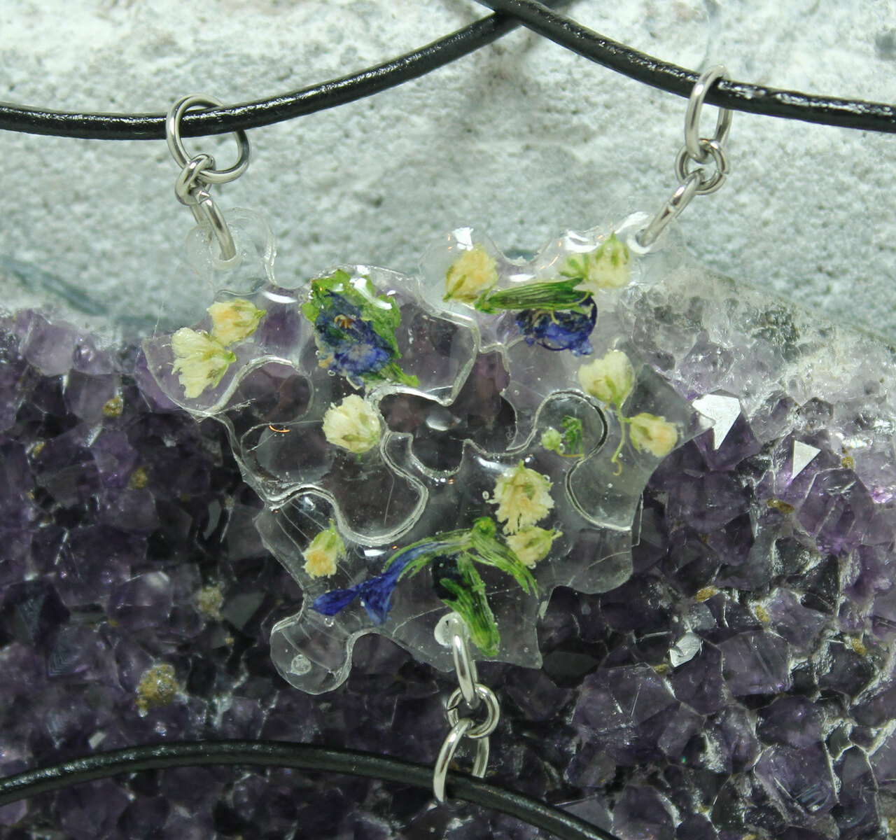 etsy, flower necklaces, friendship necklaces and wedding jewelry