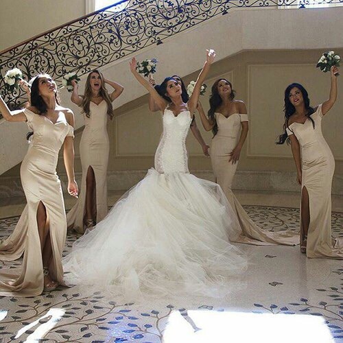 marriage, bridesmaids, life goals and wedding dress