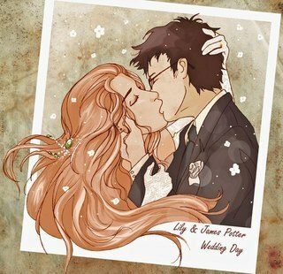 james potter, art and lily potter