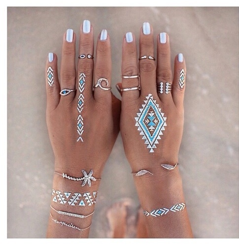 travel, tatoo, silver and girl