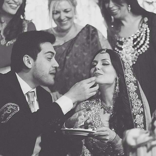 bride, love, indian wedding and couple