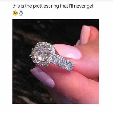 ring, pretty, i want and diamonds