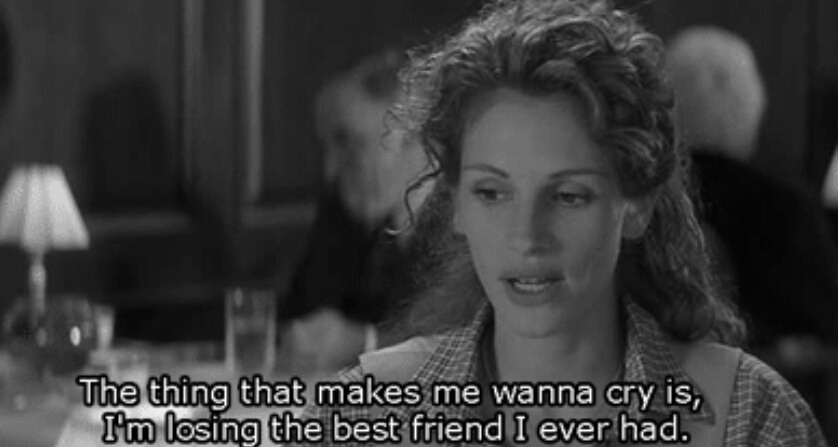 80s movie, quote and my best friend's wedding