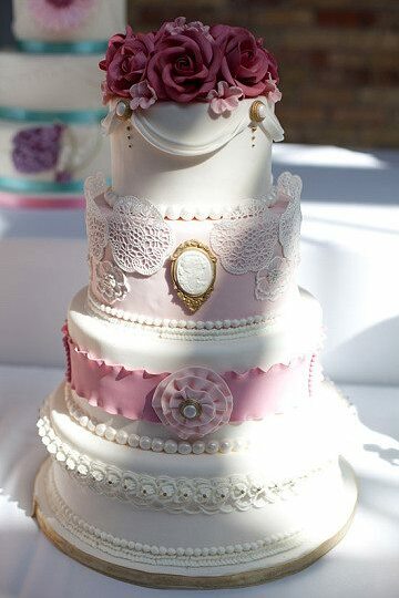 pink, sweet and food