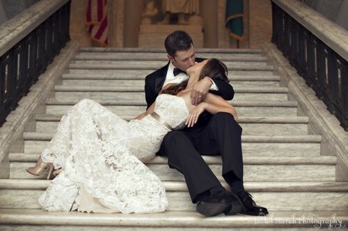 couple, tuxedo and bride