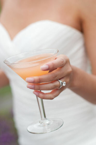 nail, coctail and drink