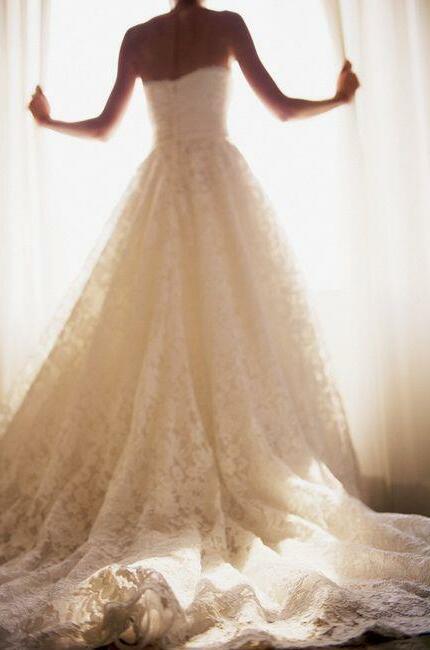 bride, cute and lace