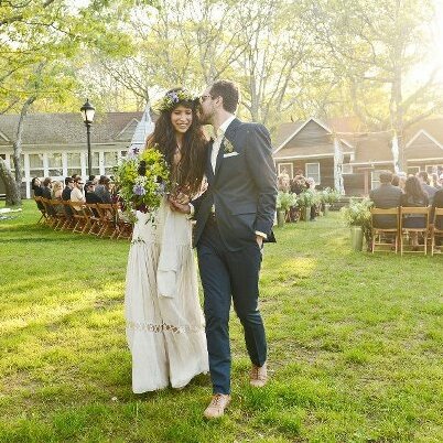 couple, vogue and flowers