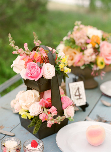 colors, flowers and setting