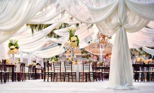 wedding decor, interior and outdoor