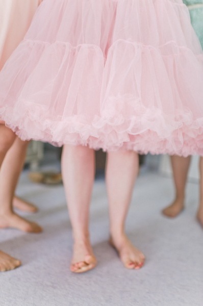 pink, beautiful and ruffles