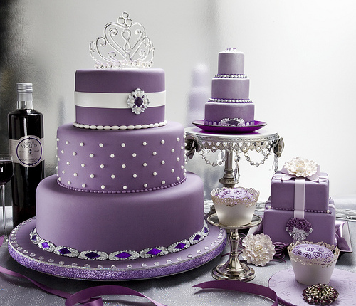 lavender, cake, purple
