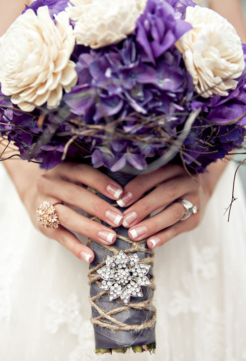 purple, wedding accesories, wedding bouquet and ring