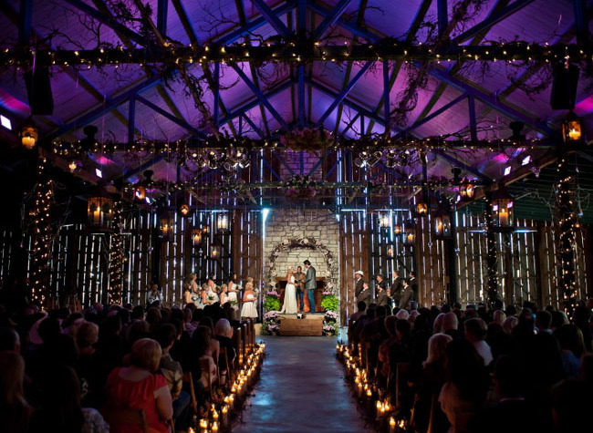 lights, purple, barn and whimsy