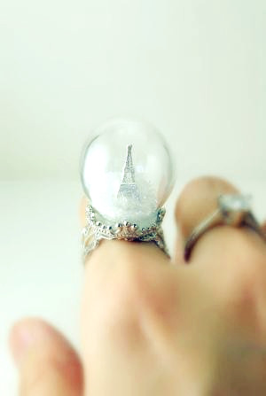 bling rings, wedding rings and paillette rings