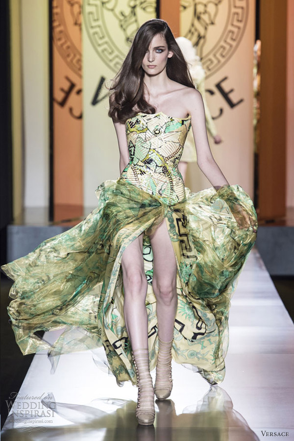 wedding dress, 2012, fall and Versace