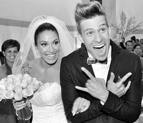 black and white, dani bolina and couple
