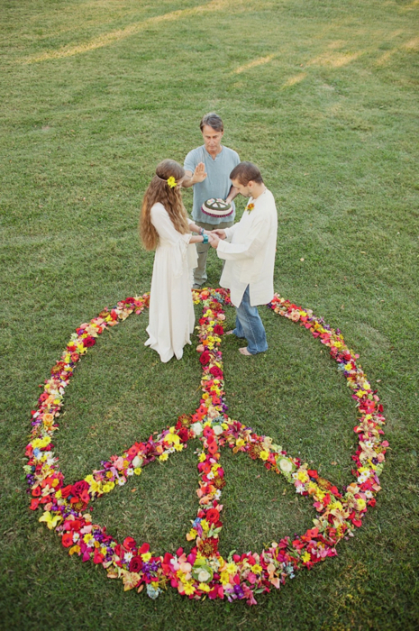 love, bride, rock'n roll and hippie
