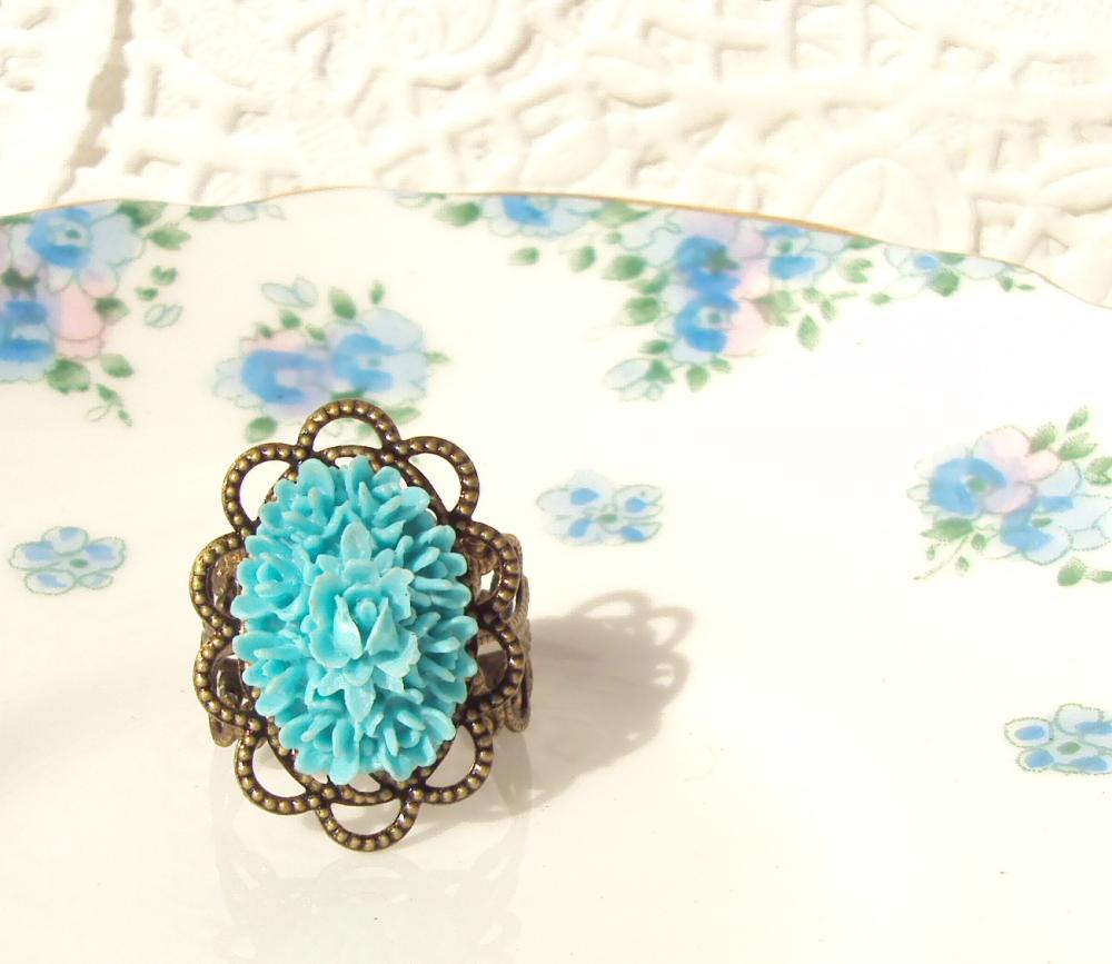 jewelry, cute, love and flower cluster