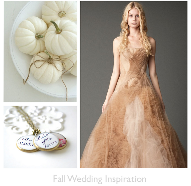 wedding day, vear wang dress, antque and white turffle