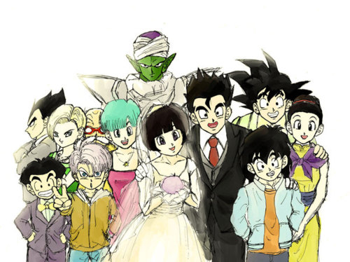 goten, goku and vegeta