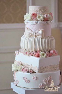 flowers, pink and ribbon