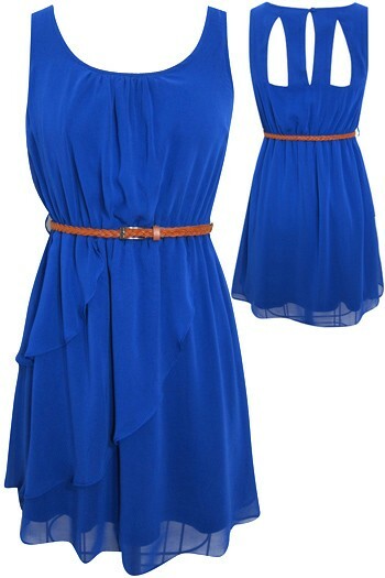 blue, true and dress