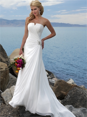 beach wedding dresses, www.idolbridal.com and $219