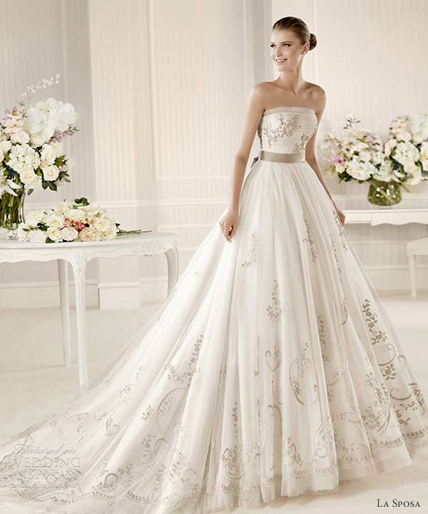 wedding dress, la sposa, luxurious and white