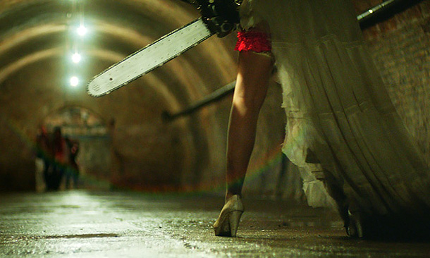 chainsaw, rec 3 and wedding dress
