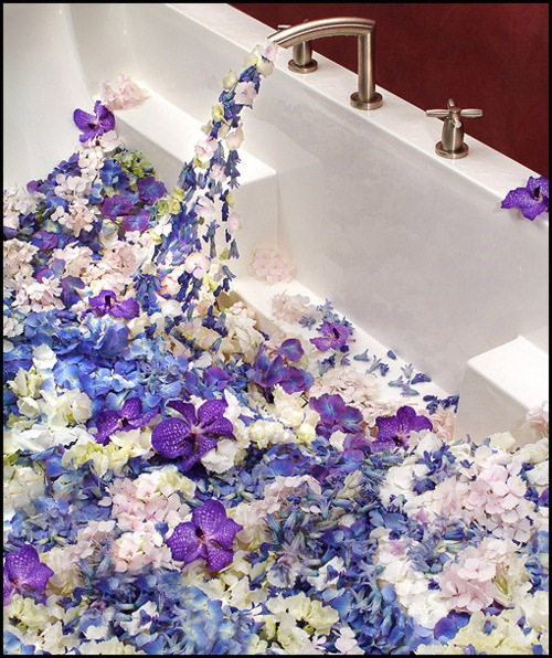 love, bathroom, lovely and flowers