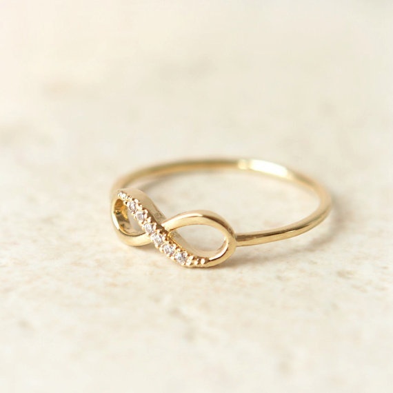 ring, infinity, amazing and gold