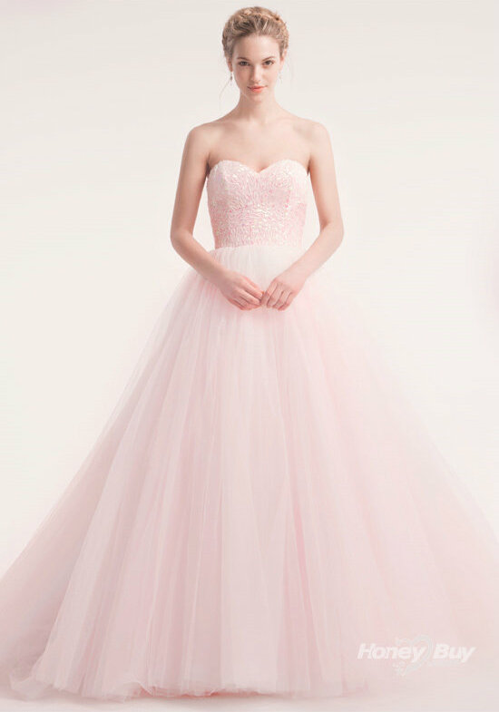 fashion, wedding dress, pink and pastel colours