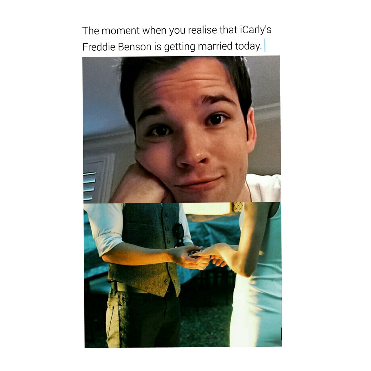 icarly, marriage, textpost and funny
